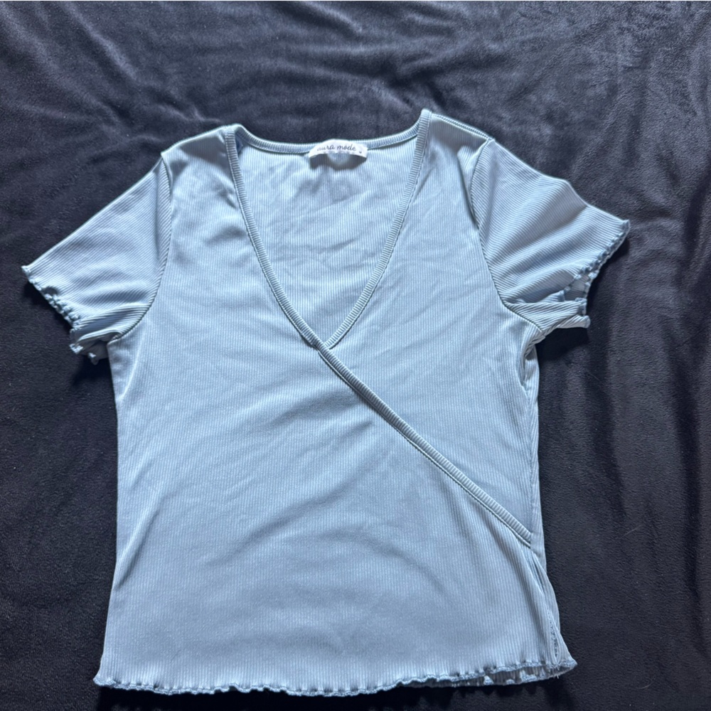 Light Blue Women's Top